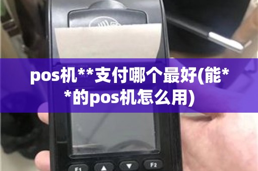 pos机**支付哪个最好(能**的pos机怎么用)