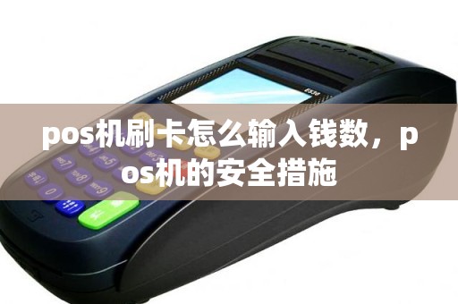 pos机刷卡怎么输入钱数，pos机的安全措施