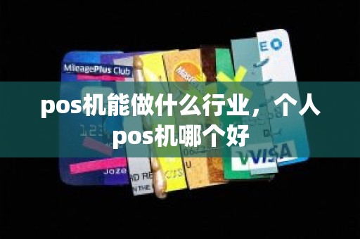 pos机能做什么行业，个人pos机哪个好