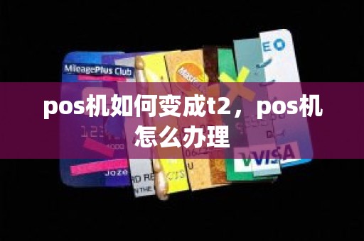 pos机如何变成t2，pos机怎么办理