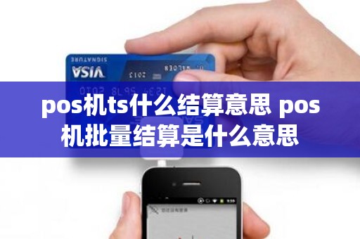 pos机ts什么结算意思 pos机批量结算是什么意思