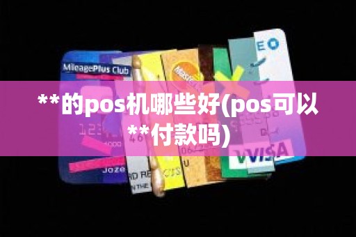 **的pos机哪些好(pos可以**付款吗)