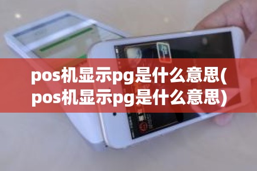 pos机显示pg是什么意思(pos机显示pg是什么意思)