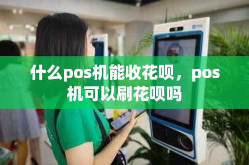 什么pos机能收花呗，pos机可以刷花呗吗