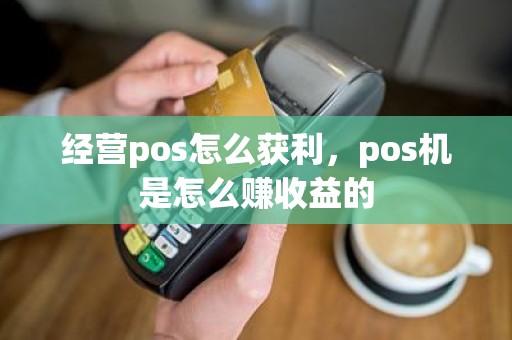 经营pos怎么获利，pos机是怎么赚收益的