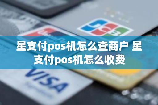 星支付pos机怎么查商户 星支付pos机怎么收费