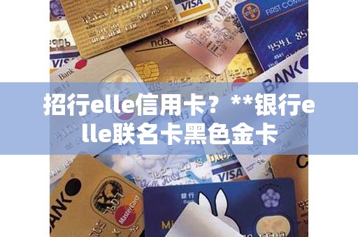 招行elle信用卡?**银行elle联名卡黑色金卡 招行elle信用卡?**银行elle联名卡黑色金卡