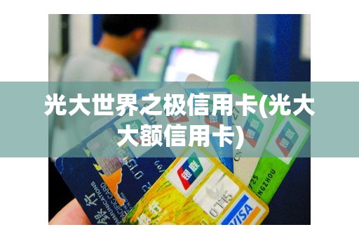 光大世界之极信用卡(光大大额信用卡)