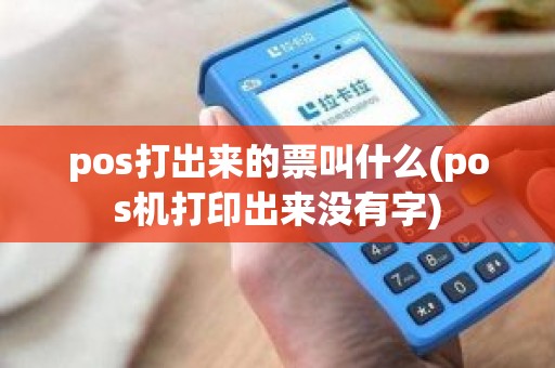 pos打出来的票叫什么(pos机打印出来没有字) pos打出来的票叫什么(pos机打印出来没有字)