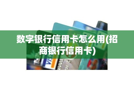 数字银行信用卡怎么用(招商银行信用卡) 数字银行信用卡怎么用(招商银行信用卡)