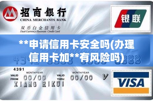 **申请信用卡安全吗(办理信用卡加**有风险吗)