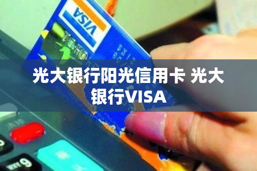 光大银行阳光信用卡 光大银行VISA 光大银行阳光信用卡 光大银行VISA