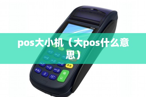 pos大小机（大pos什么意思）