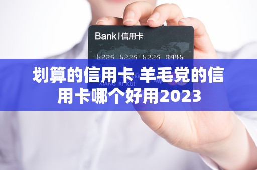划算的信用卡 羊毛党的信用卡哪个好用2023