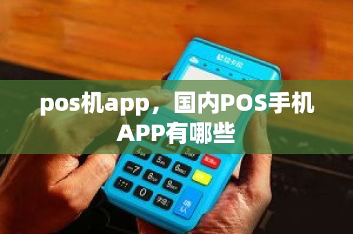 pos机app，国内POS手机APP有哪些