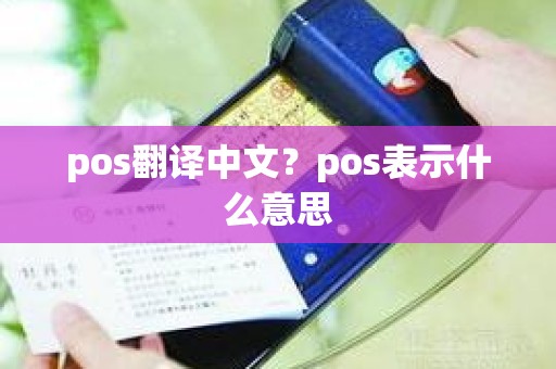pos翻译中文？pos表示什么意思