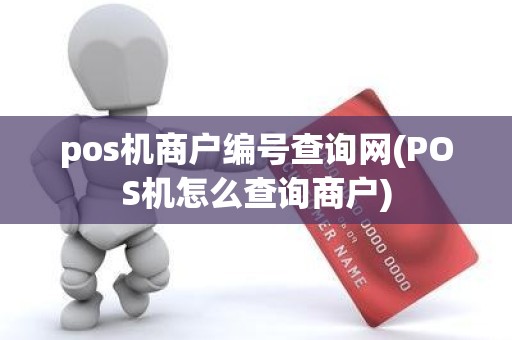 pos机商户编号查询网(POS机怎么查询商户)
