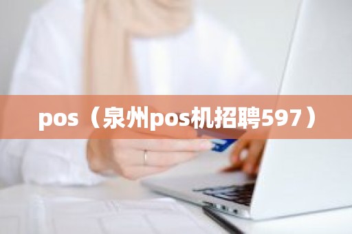 pos（泉州pos机招聘597）