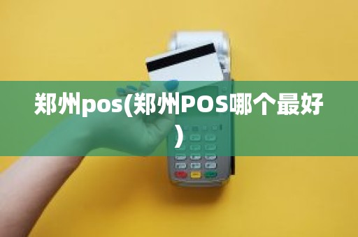 郑州pos(郑州POS哪个最好)