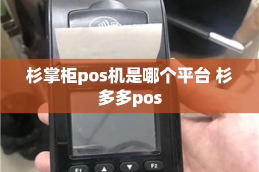 杉掌柜pos机是哪个平台 杉多多pos