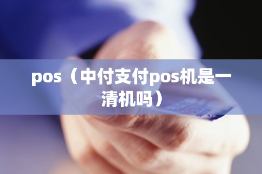 pos（中付支付pos机是一清机吗）