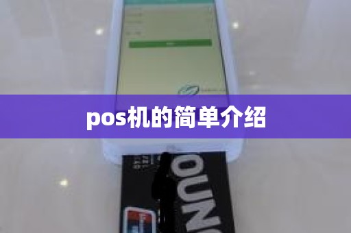 pos机的简单介绍