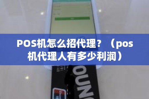 POS机怎么招代理？（pos机代理人有多少利润）