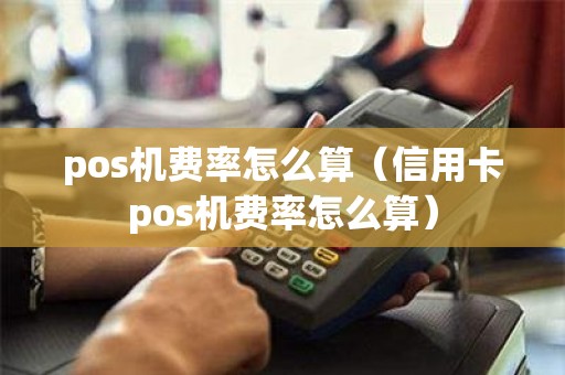 pos机费率怎么算（信用卡pos机费率怎么算）