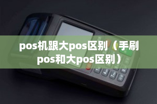 pos机跟大pos区别（手刷pos和大pos区别）
