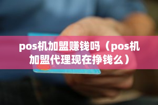 pos机加盟赚钱吗（pos机加盟代理现在挣钱么）