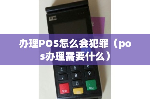 办理POS怎么会犯罪（pos办理需要什么）
