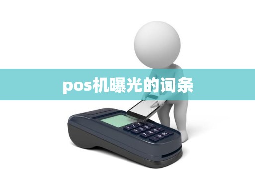 pos机曝光的词条