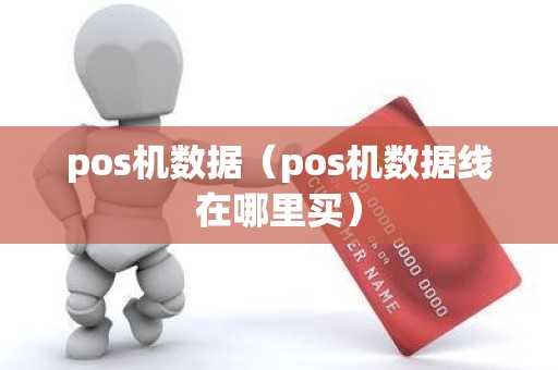 pos机数据（pos机数据线在哪里买）