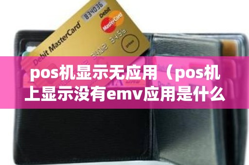 pos机显示无应用（pos机上显示没有emv应用是什么意思）