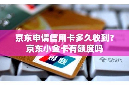 京东申请信用卡多久收到？京东小金卡有额度吗
