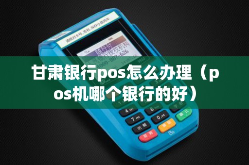 甘肃银行pos怎么办理（pos机哪个银行的好）
