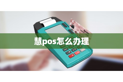 慧pos怎么办理