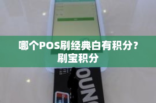 哪个POS刷经典白有积分?刷宝积分 哪个POS刷经典白有积分?刷宝积分