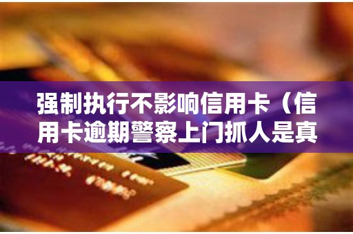 强制执行不影响信用卡（信用卡逾期警察上门抓人是真的吗）