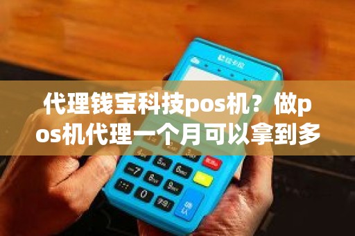 代理钱宝科技pos机？做pos机代理一个月可以拿到多少分润