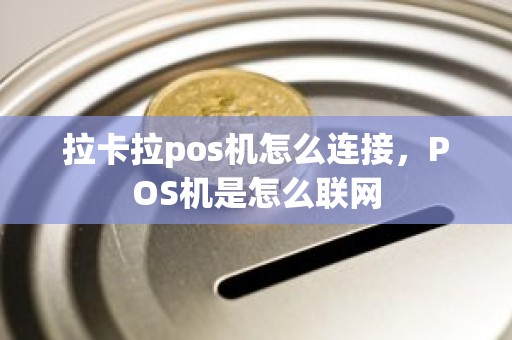 拉卡拉pos机怎么连接，POS机是怎么联网