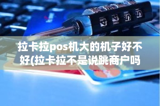 拉卡拉pos机大的机子好不好(拉卡拉不是说跳商户吗)